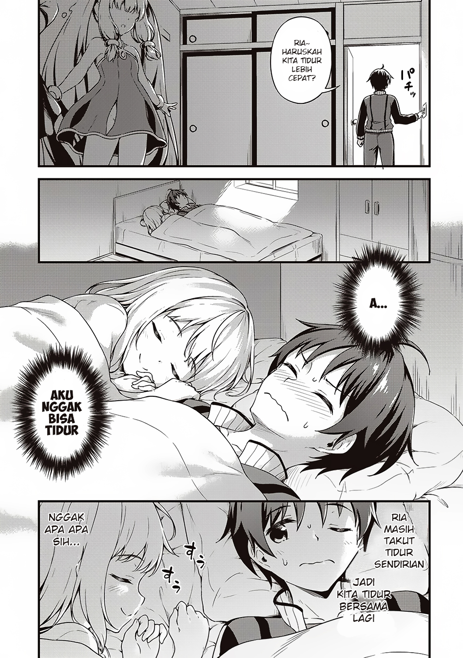 Boku no Heya ga Dungeon no Kyuukeijo ni Natteshimatta Ken Chapter 05 Bahasa Indonesia